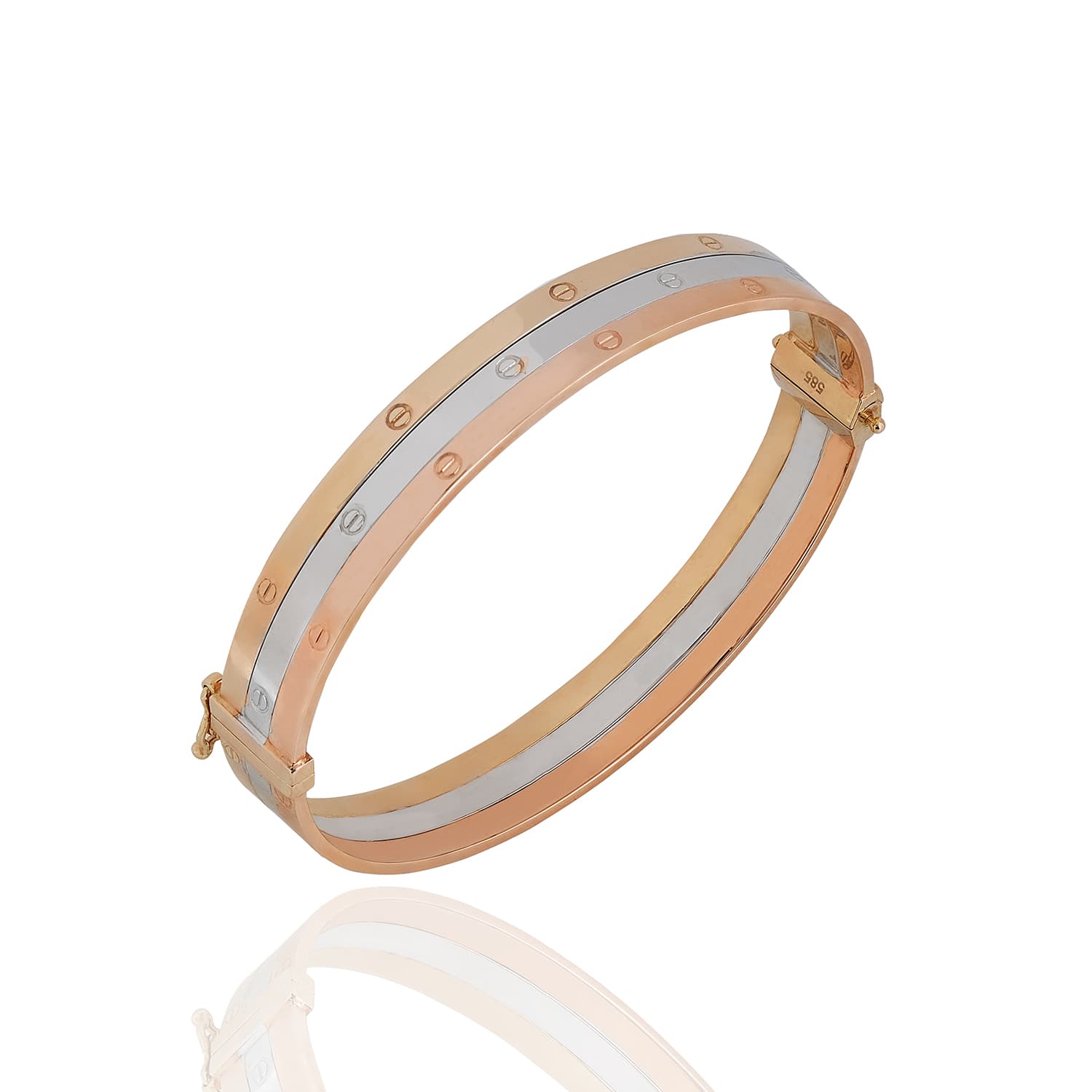 Sarı Altın Cartier Kelepçe